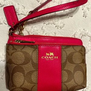 Coach wristlet